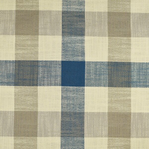 Gray and Cream Buffalo Plaid - Homespun Fabric