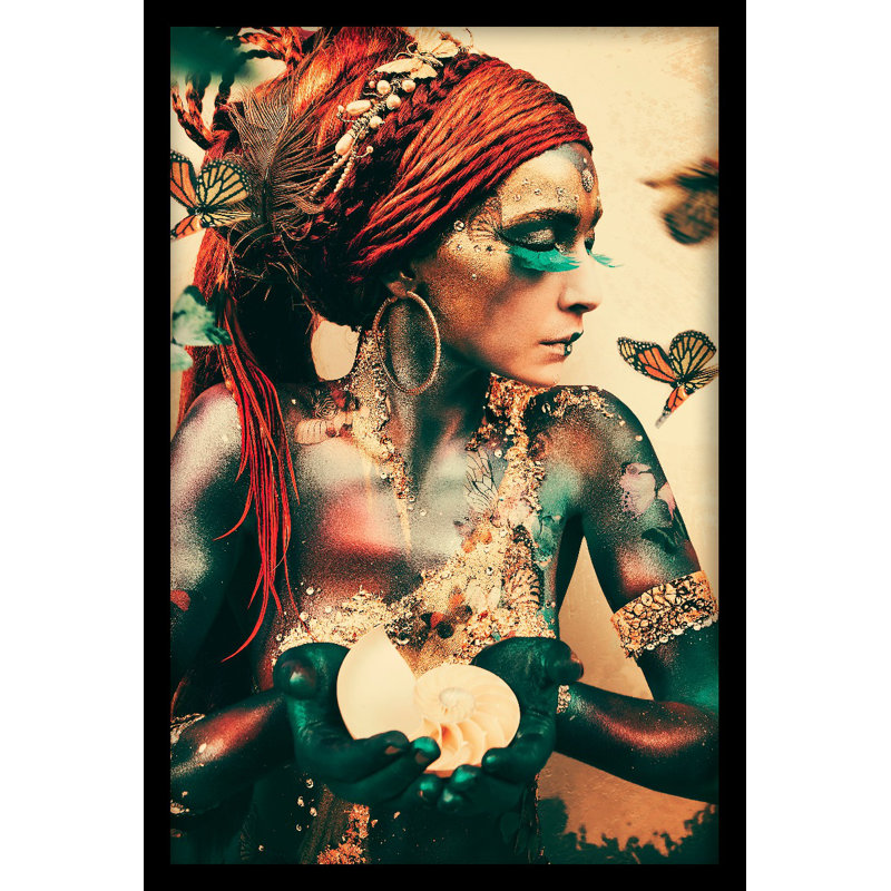 Summon II - No Frame Rectangle Print, Black Frame, 120cm H x 80cm W x 10cm D