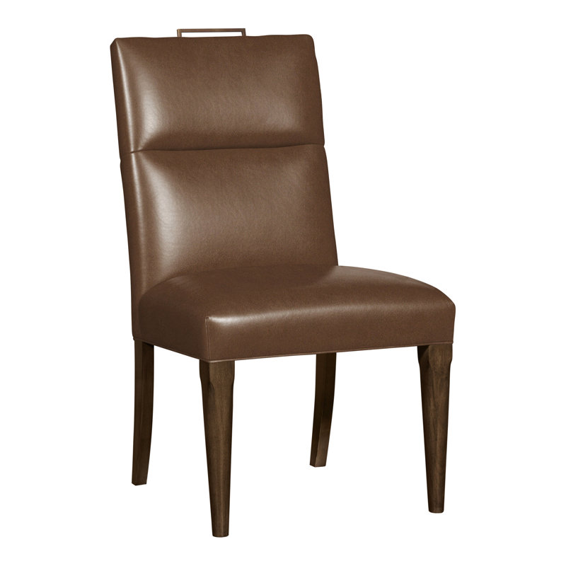 Brattle Road By Thom Filicia 20'' H Upholstered Side Chair, Havana, Gatsby Brown Sugar