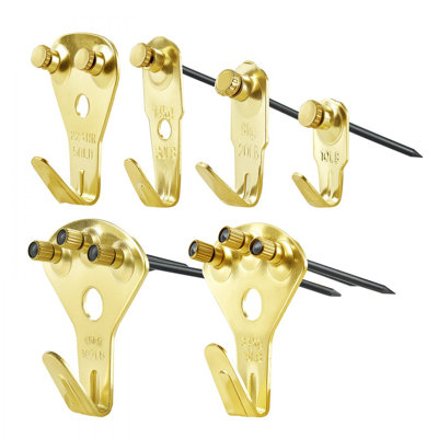 Ensemble de suspensions pour cadre photo 130 pièces avec clous 130 lb à 100 lb