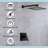 Complete Shower System with Rough in-Valve