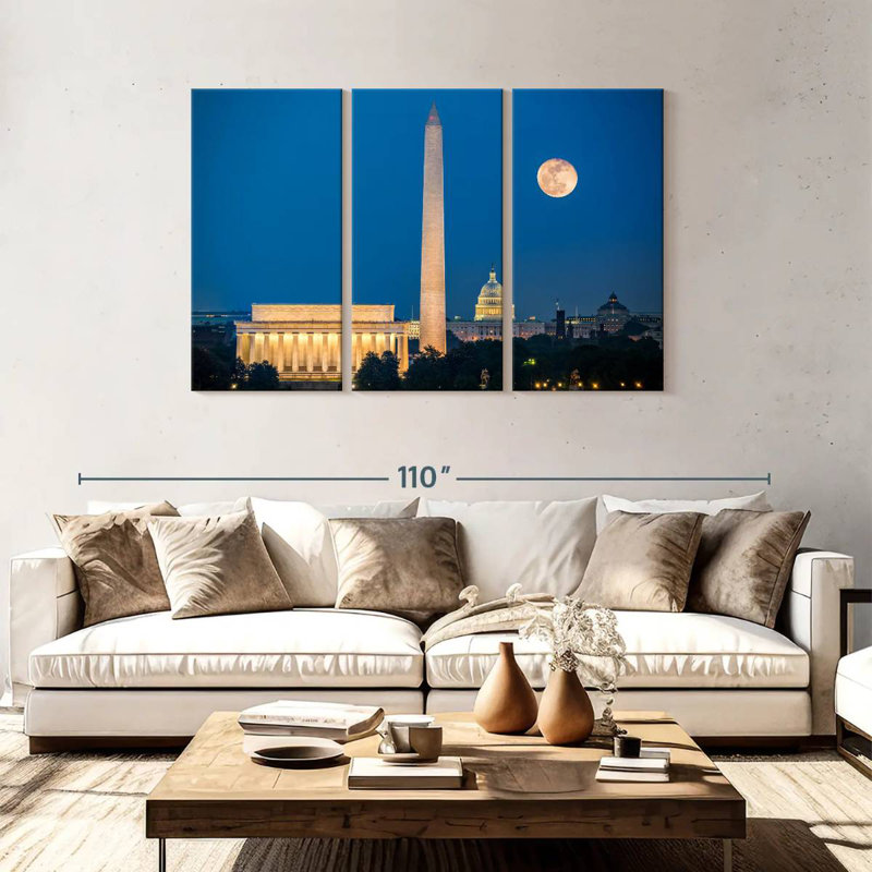 Sireci DC, 48" H x 74" W