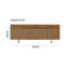 Buffet de 86,6 po Brieanne