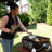 Razor Griddle GGT2130M 25 Inch Portable 2 Burner LP Propane Gas Grill, Stainless Steel