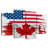 USA And Canada Flag-277532745