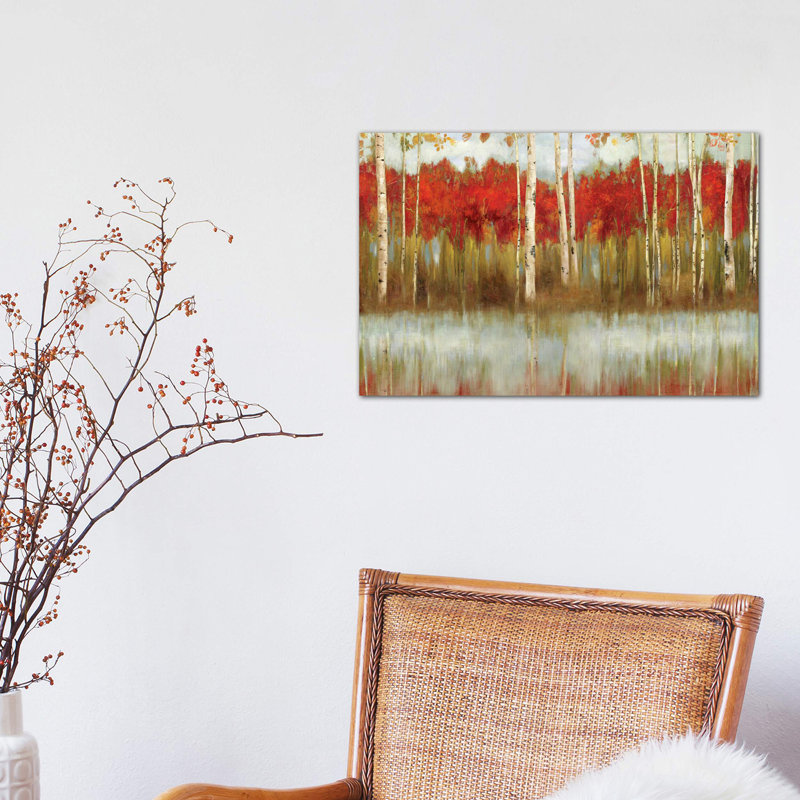 The Edge by Allison Pearce - Print on Canvas, Brown Floater Framed, 152.5 cm H x 101.5 cm W