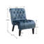Chaise de salon en velours sans accoudoirs-108743764