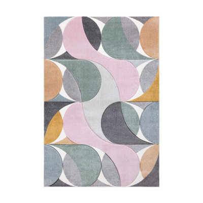 Achim Abstract 160cm X 230cm Indoor / Outdoor Area Rug