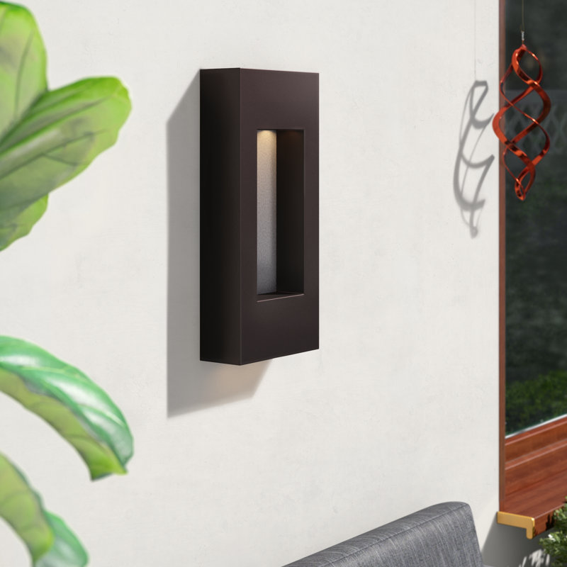 Luminaire d'extérieur à cloison 4 lumières Ailis