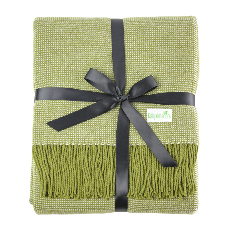 Hand Woven Throw Blanket