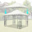 Abri de remplacement pour pavillon de jardin extérieur-111463393