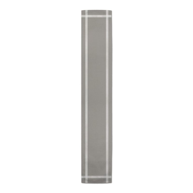 Choteau Table Runner, 90" x 16", Light Gray