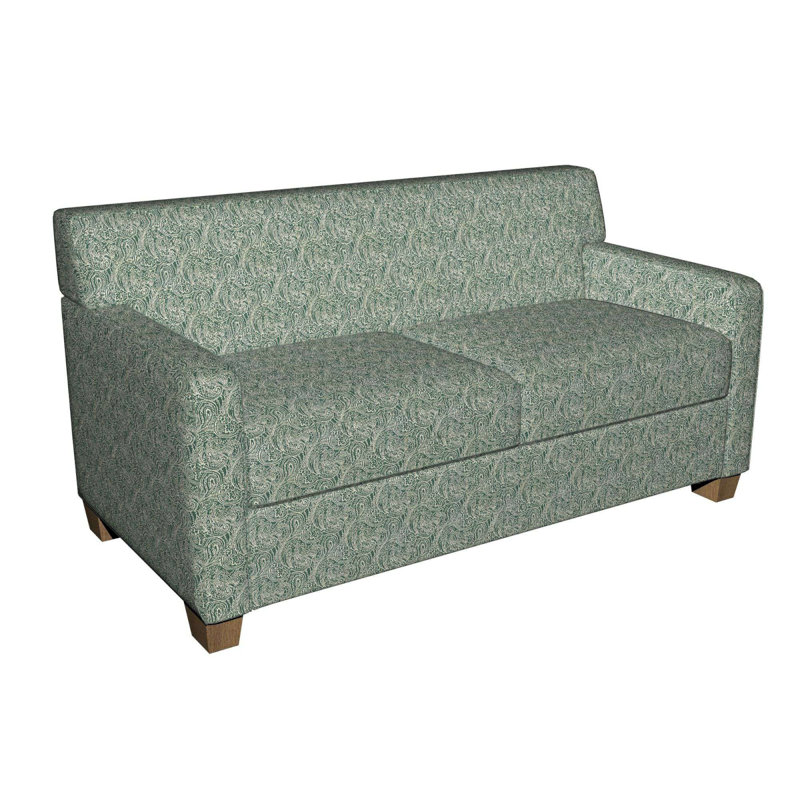 Tissu motif cachemire, Vert