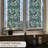 Hand-Drawn Pine Cobblestone Static Privacy Window Film