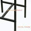 Ensemble de table de bar et tabourets 3 pièces à hauteur de comptoir