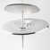 Lua 2-Light LED Unique / Statement Geometric Chandelier