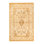 Mogul One-of-a-Kind 4' 1" X 6' 2" 2000s Wool Area Rug Ivory