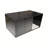 35.83" Cat Litter Box Enclosure with Corrugated Cardboard Scratching Pad