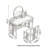 Chinese style light luxury dressing table