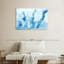 Marbre Alvord bleu abstrait-107680673
