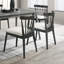 Ensemble de 2 pièces pour chaise de salle à manger rustique moderne de style campagnard au design rétro, facile à assembler-742731526