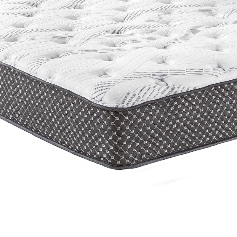 Matelas hybride matelassé 10 po, mi-ferme, Grand lit