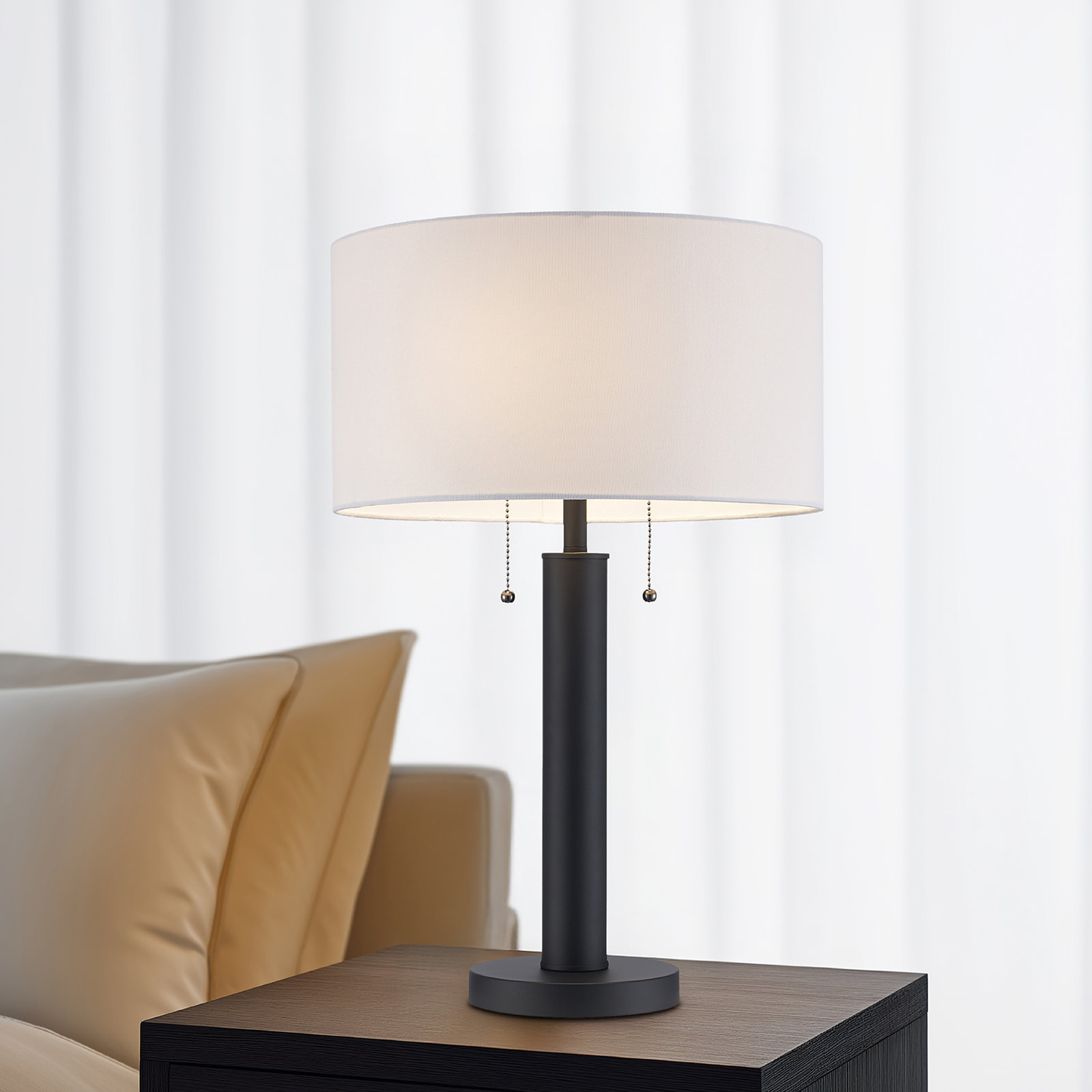 Grayton Table Lamp, Black