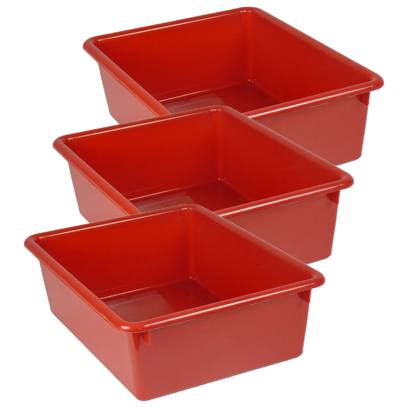 Panier fourre-tout, Rouge