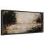«Moody Neutral Abstract Landscape Style», photos de salon, impression sur toile encadrée-1046852517-1046852538