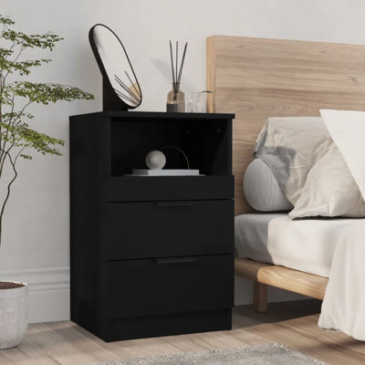 Ishya 2 Drawer Bedside Table