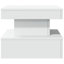 Table basse avec lumières DEL 19,7 po x 19,7 po x 15,7 po-1299853581