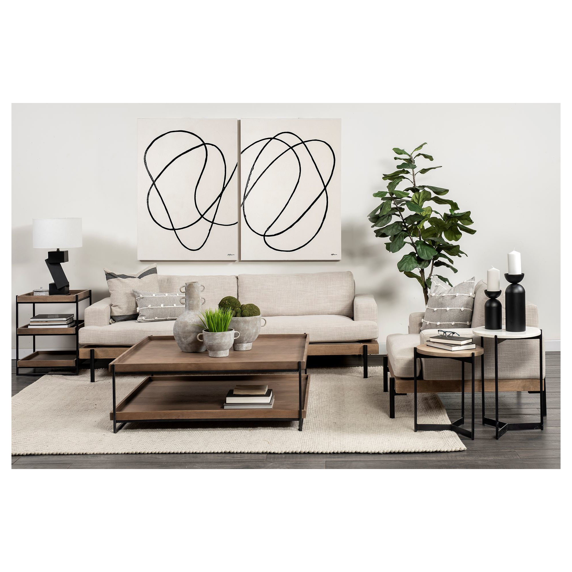 Wayne 19.29'' Ceramic / Porcelain Table Vase