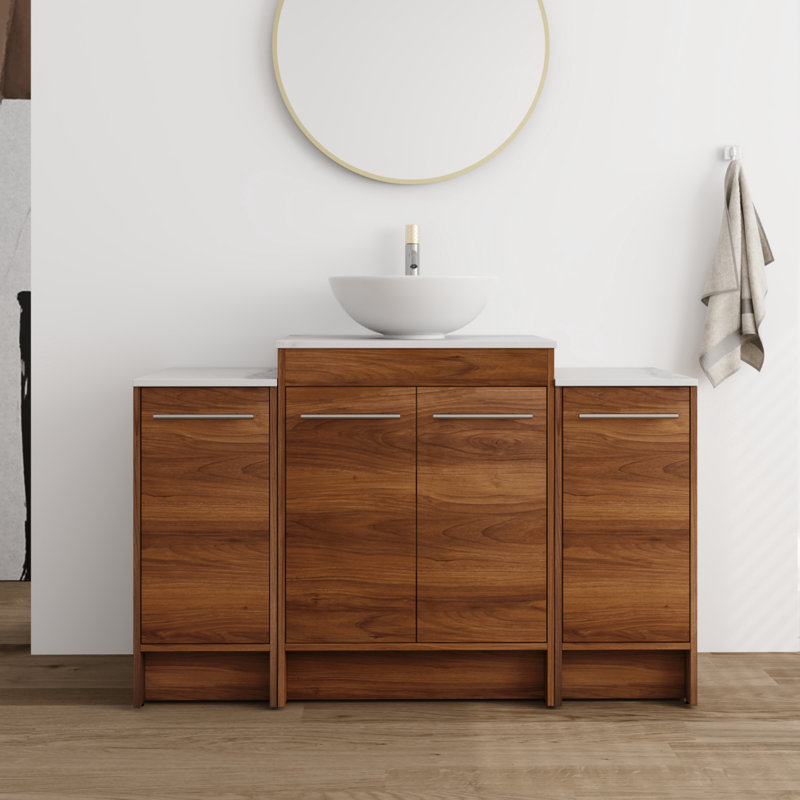 Meuble-lavabo simple 47,54 po avec plateau Kleiber