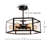 Matija 6 - Light Dimmable Lantern Drum Chandelier