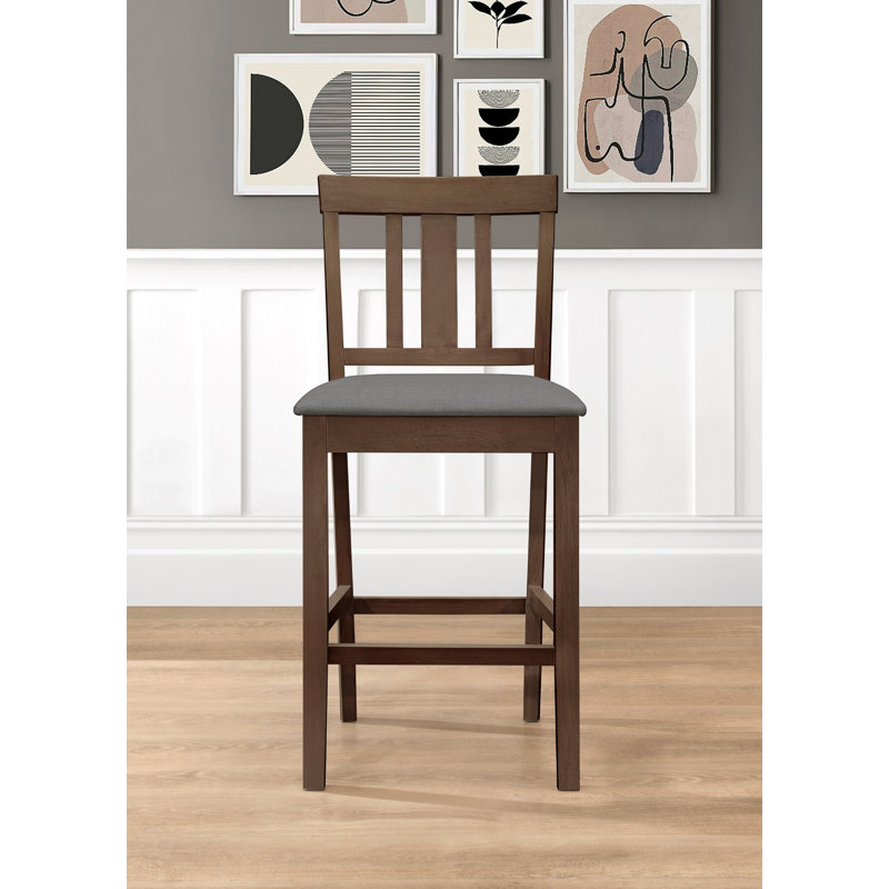 Ance 25'' H Upholstered Side Chair, Brown