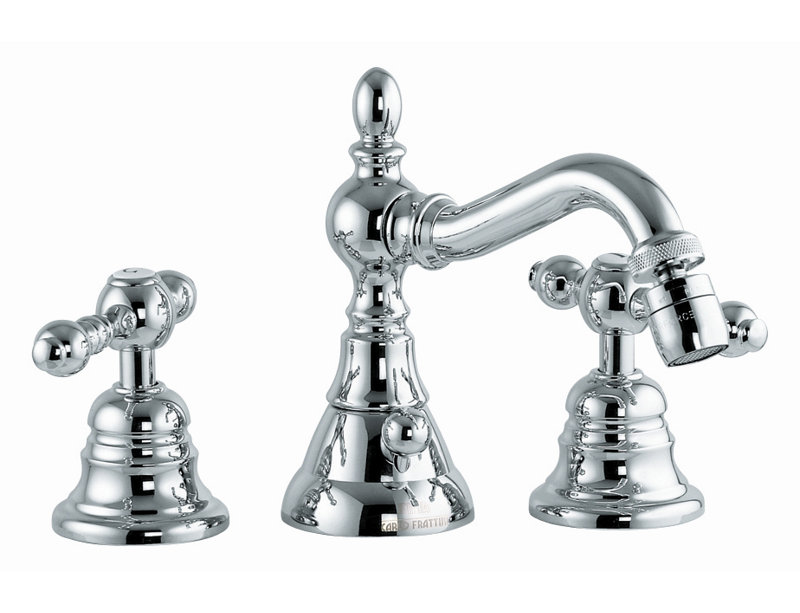Epoque Widespread Vertical Bidet Faucet, Chrome