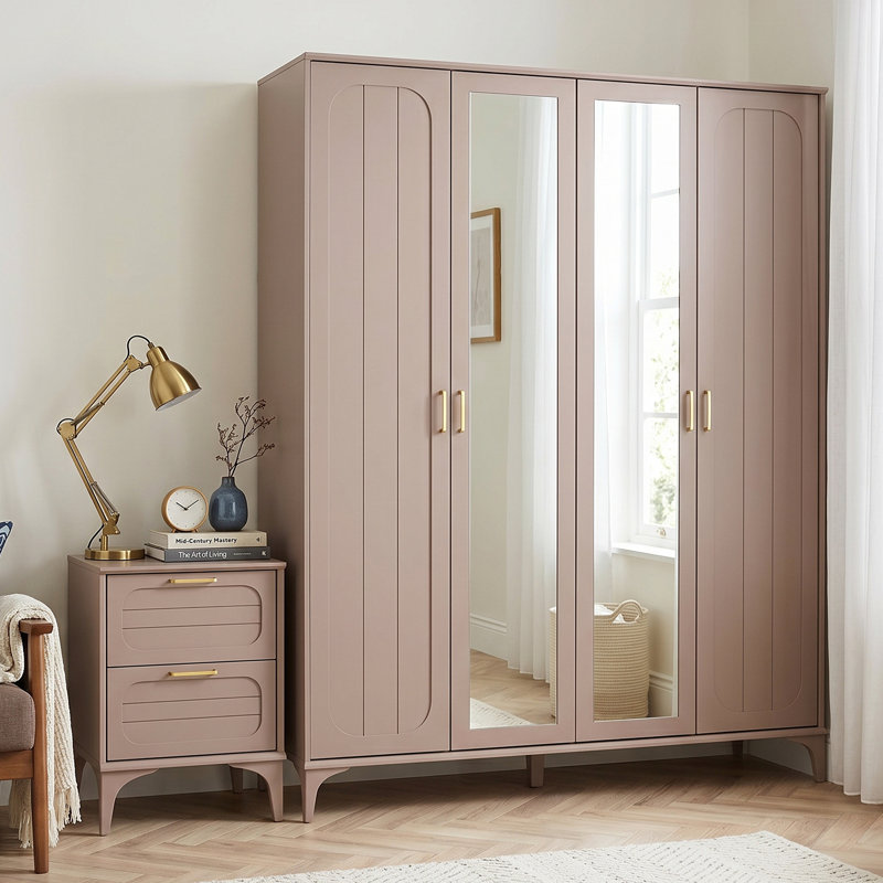 Harrington Mirage Bedroom Pair Set, Warm Nude