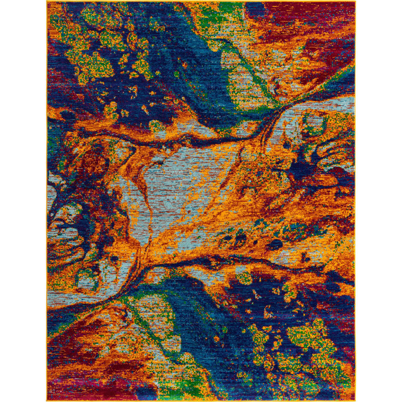Markon Abstract Indoor Rug, Rectangle 7'1" x 10'