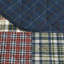 Ensemble de courtepointe réversible en coton bleu Eddie Bauer Madrona-87092880-87092879