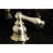Kingston Brass English Classic Two-Handle 3-Hole Deck Mount Widespread Bathroom Faucet with Pop-Up Drain-29273126