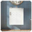Meuble-lavabo mural moderne avec évier et porte à fermeture en douceur-418019019