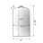 Full Length Mirror Vintage Ornate Arched Floor Mirror Metal Framed Mirror Dressing Mirror Oversized Wall Mirror-290666175