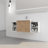 47.6'' Wall Mounted Single Bathroom Vanity Base Only