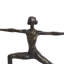 Sculpture en laiton Polystone Yoga