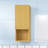 14 In. W X 12 In. D X 35 In. H Plywood Light Oak Linen Cabinet