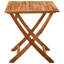 Table de salle à manger rectangulaire pour l'extérieur L 27,6 po x l 47,2 po