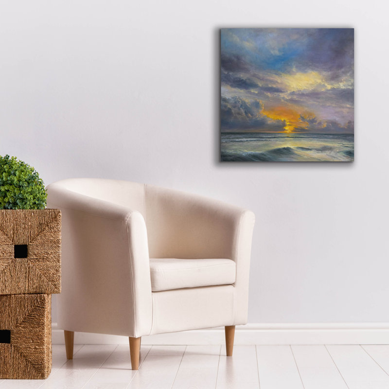 «Synergy» par Joanne Parent, art mural sur toile, H 26 po x l 26 po