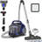 Canister Vacuum Cleaner, Lightweight Bagless Vacuum Cleaner, 3.7qt Large Dust Cup, Automatic Cord Rewind, 5 Tools, Hepa Filter, Variable Speed Portable Vacuum For Hard Floors, Pet, Car-115789562