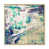 Toile naturelle avec cadre flottant