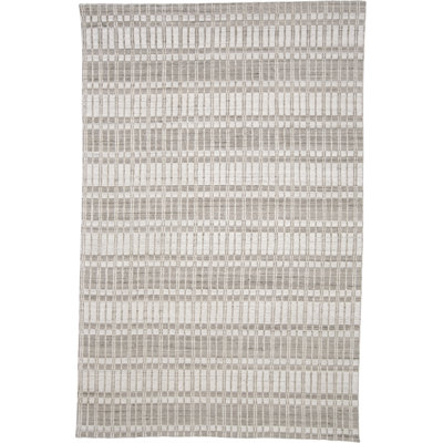 Cluff Viscose Geometric Indoor Rug